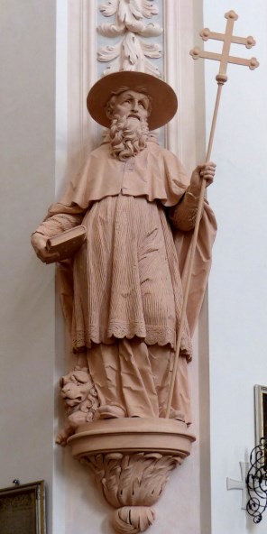 성 예로니모_by Giovanni Battista Carlone_photo by Wolfgang Sauber_in the Stiftsbasilika of Waldsassen in Germany.jpg